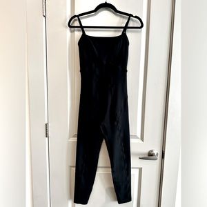 L*Space Go The Distance Jumpsuit, Black, Size S. Excellent condition.